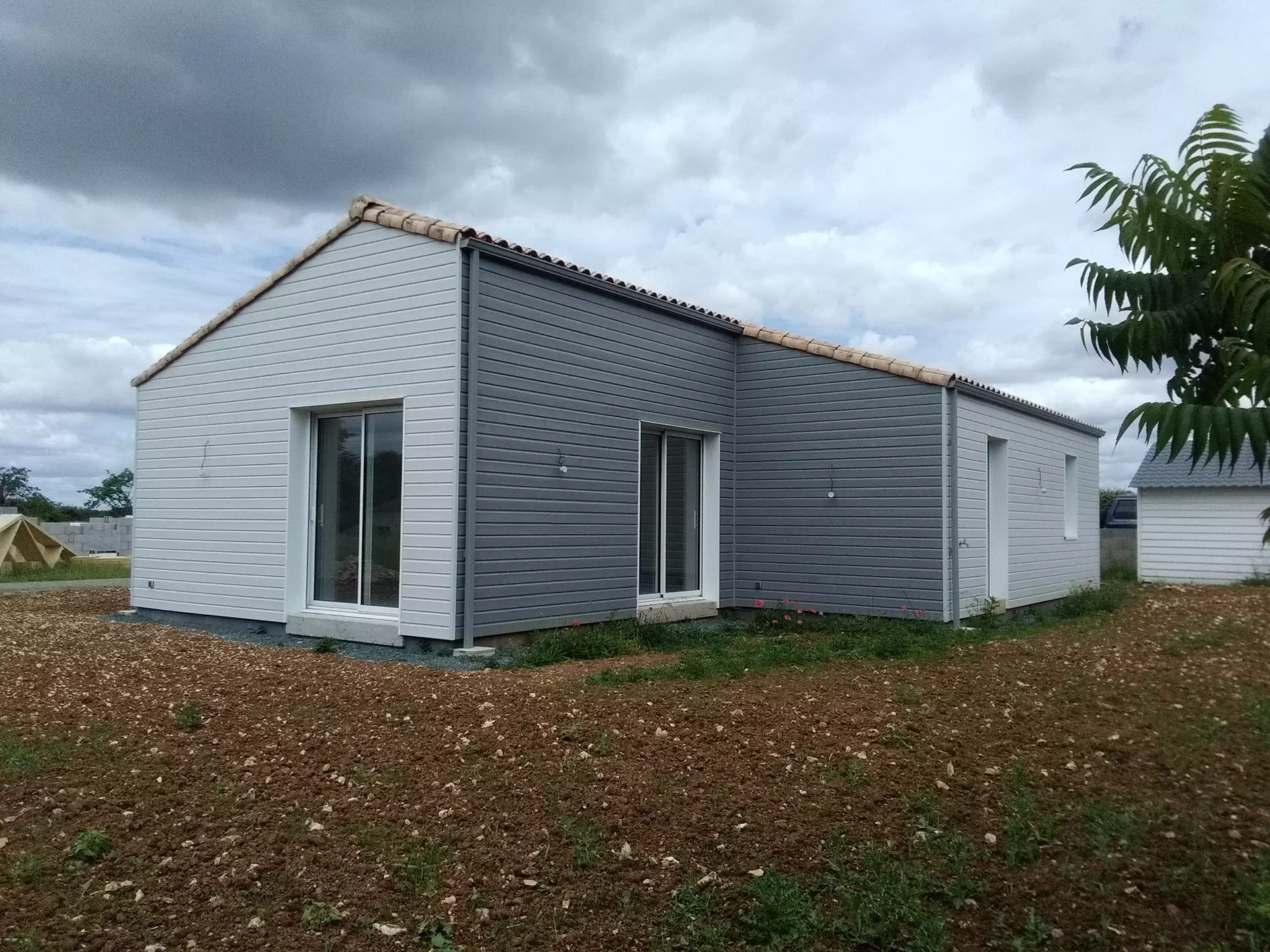 Réalisation par un constructeur de maison bois à Sainte-Gemme-la-Plaine